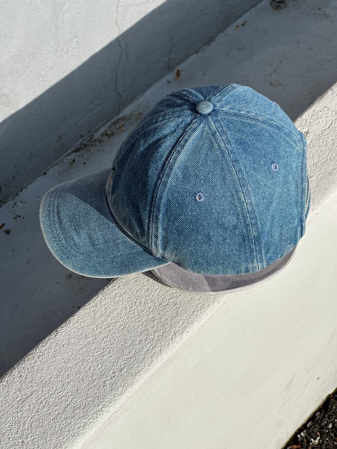 [M-L] 캘빈클라인 로고 데님 볼캡 모자 상품이미지3