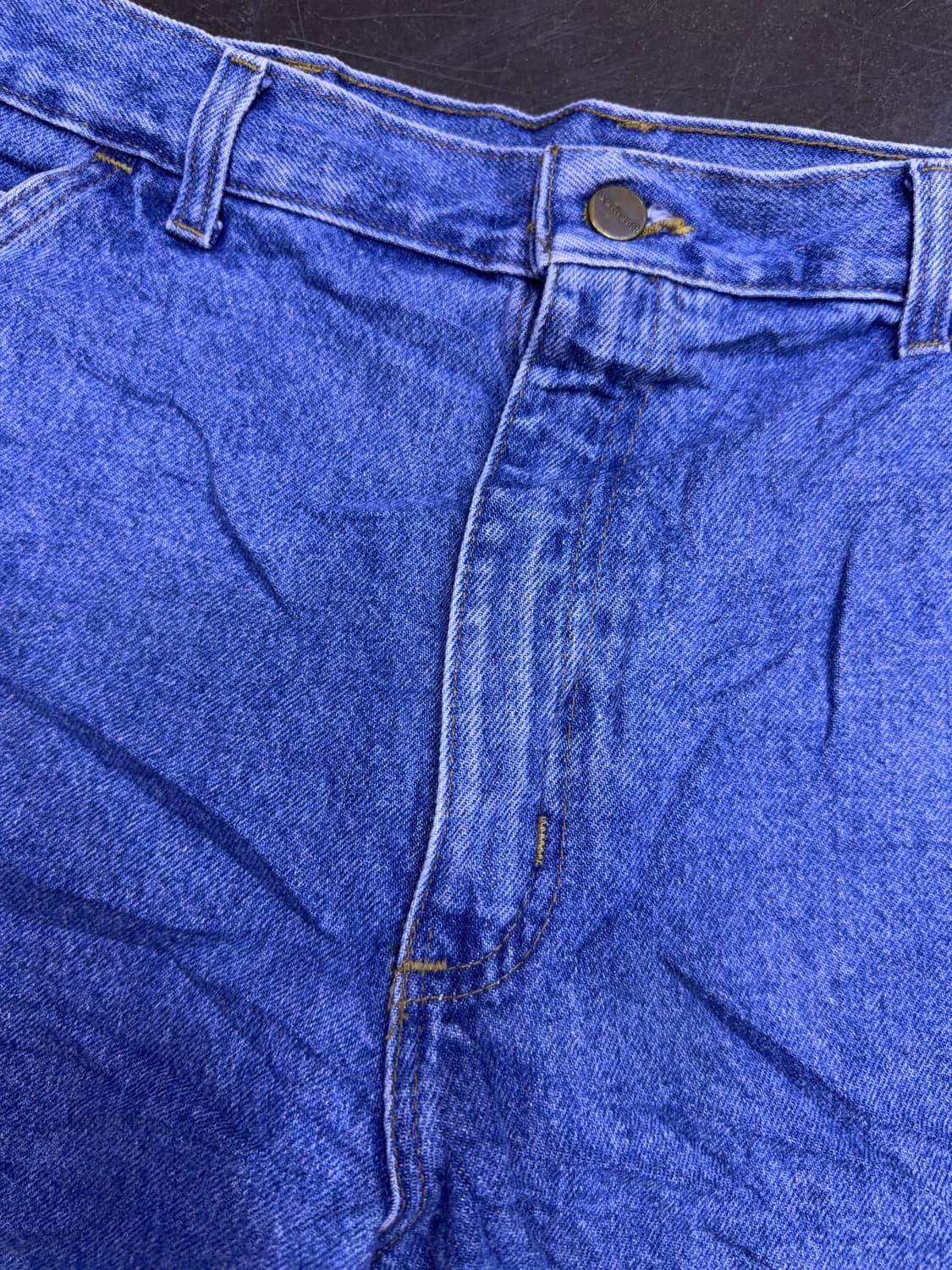 칼하트 B29 빈티지 스톤 워시드 데님 커펜터 쇼츠 34 상품이미지3