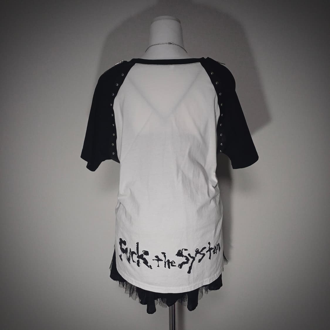 sexpot revenge 고스펑크 해골 반팔 상품이미지3