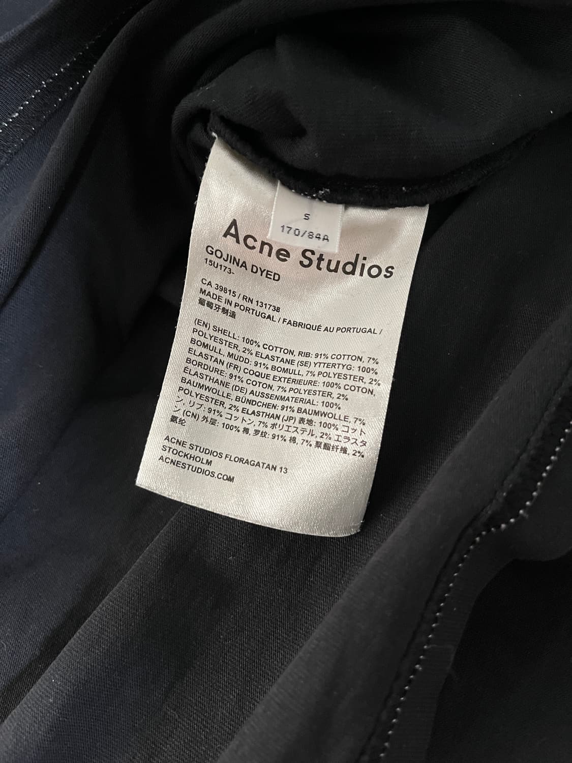 Acne studios Navid T-shirt 상품이미지5