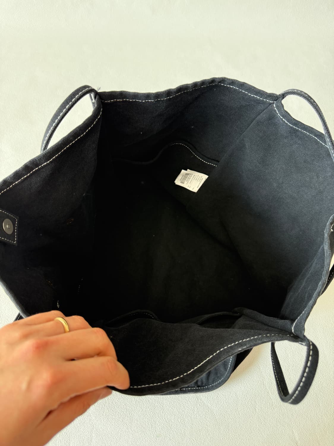 리(Lee) 코튼 숄더백(큰 사이즈) 상품이미지7