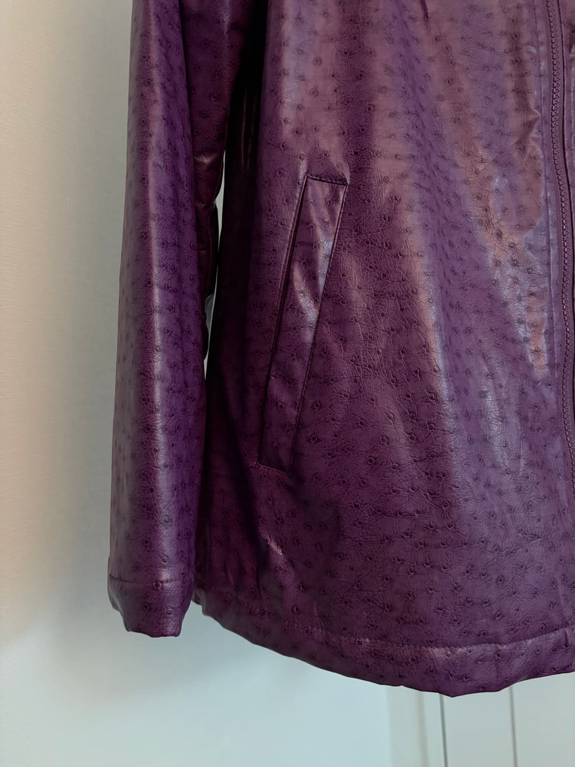 유럽 빈티지 가죽 자켓 상품이미지2