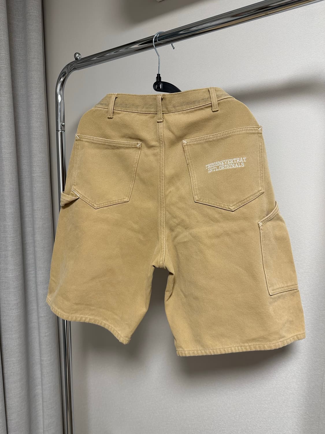 디스이즈네버댓 카고 반바지 일괄판매(블랙/네이비/카키/베이지) 상품이미지7