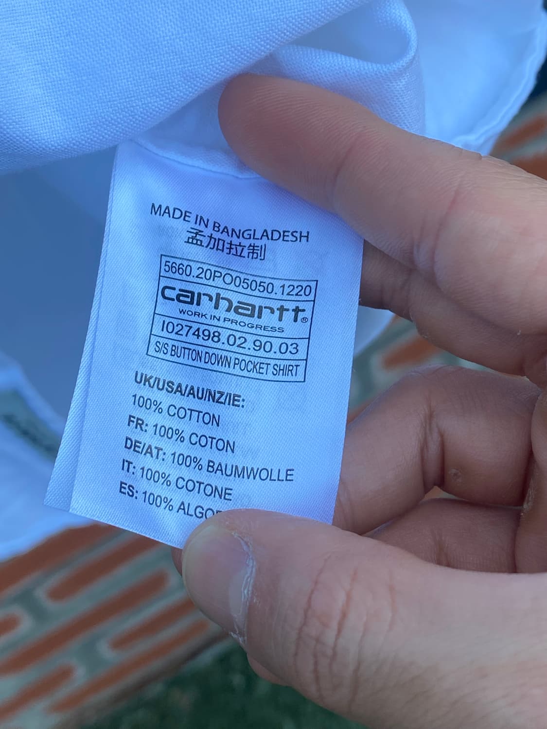 Carhartt pocket shirt 상품이미지4