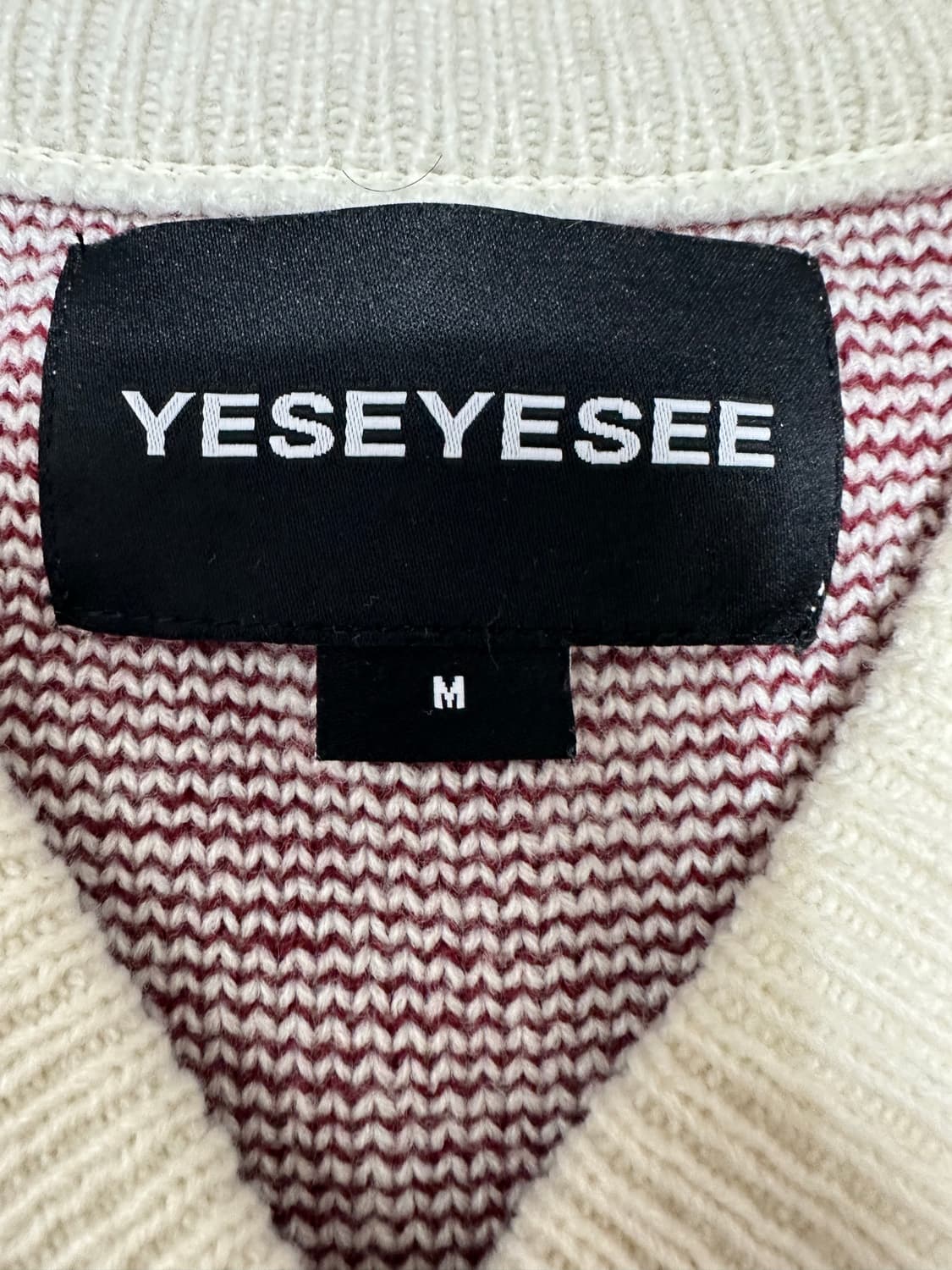 예스아이씨 니트 베스트 조끼 상품이미지5