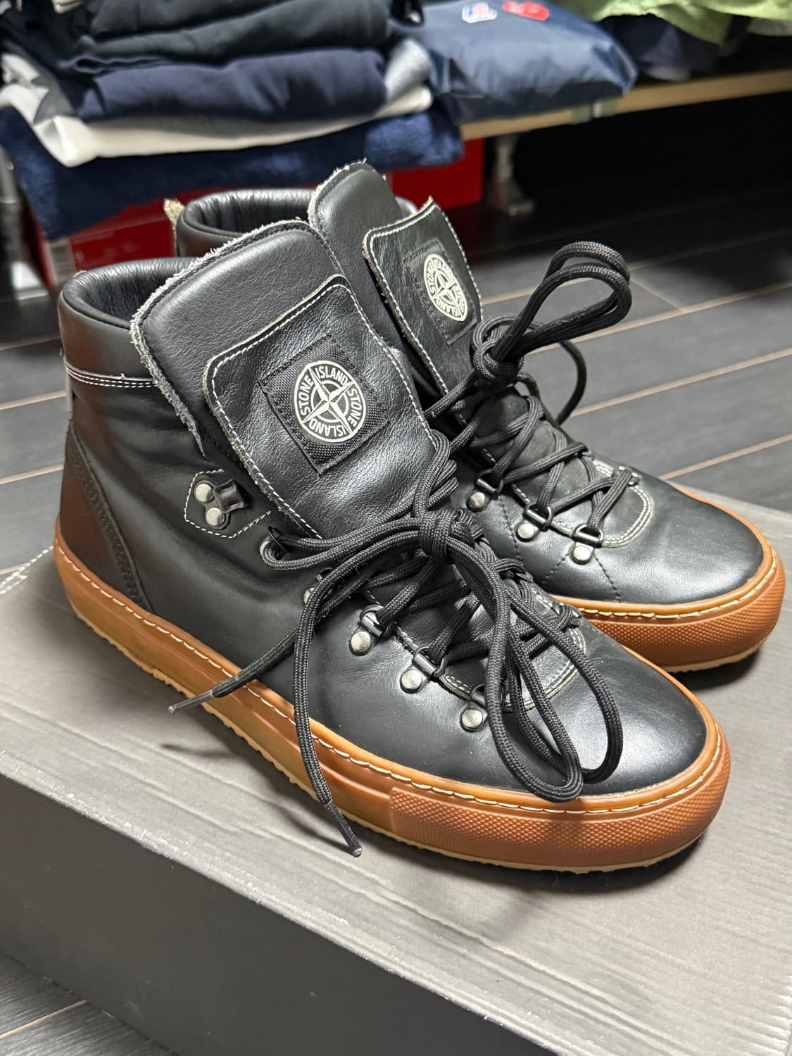 스톤아일랜드 디에메 스니커즈 상품이미지2