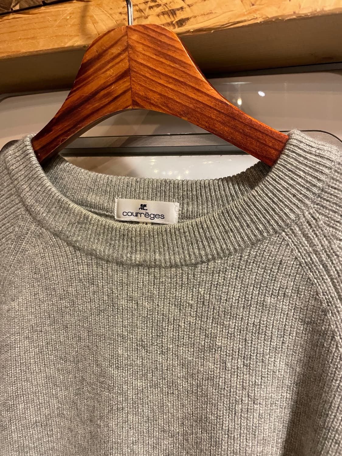 꾸레쥬 캐시미어 니트 상품이미지2