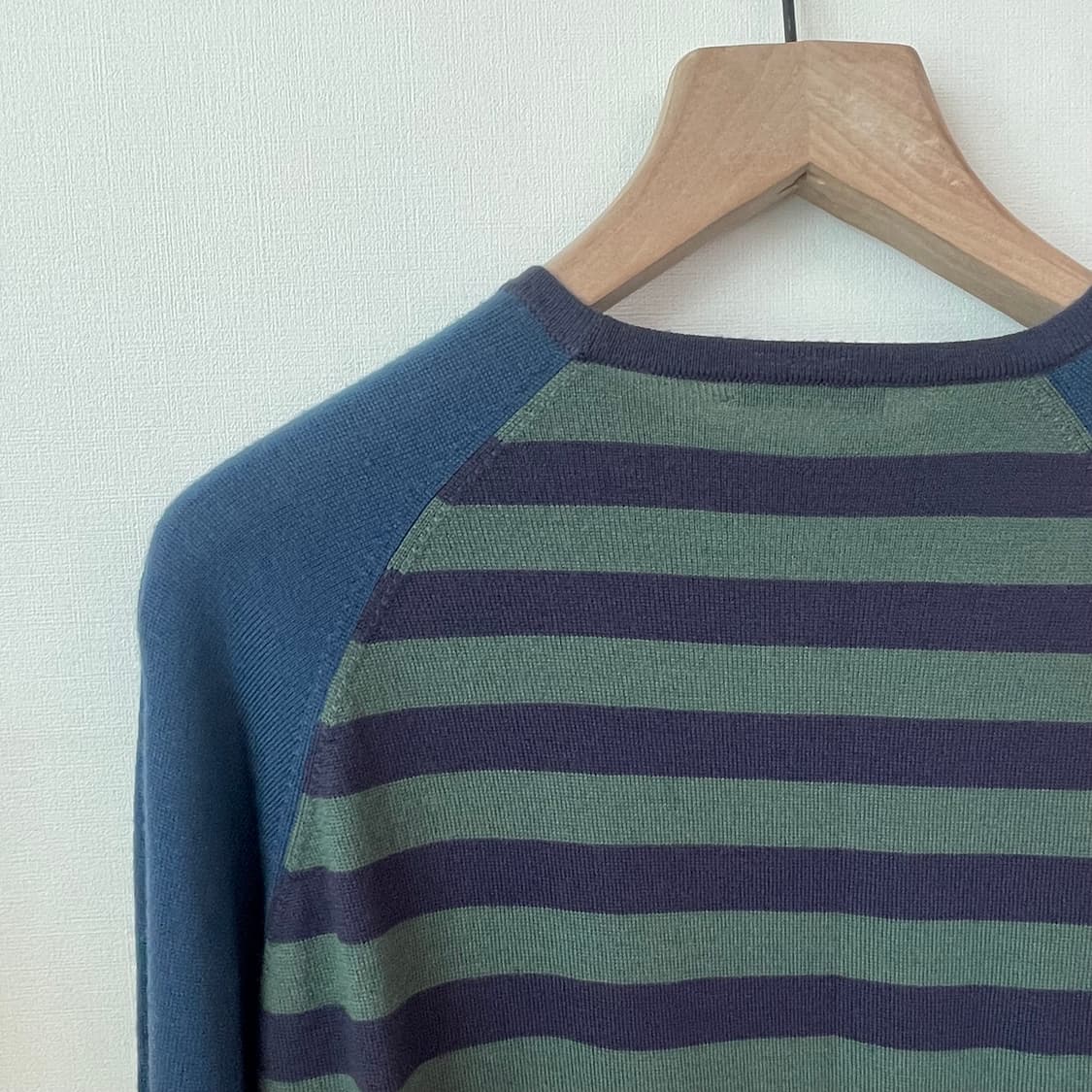 홀랜드에스콰이어 메르노 스웨이드 패치 니트 XL 105 상품이미지8