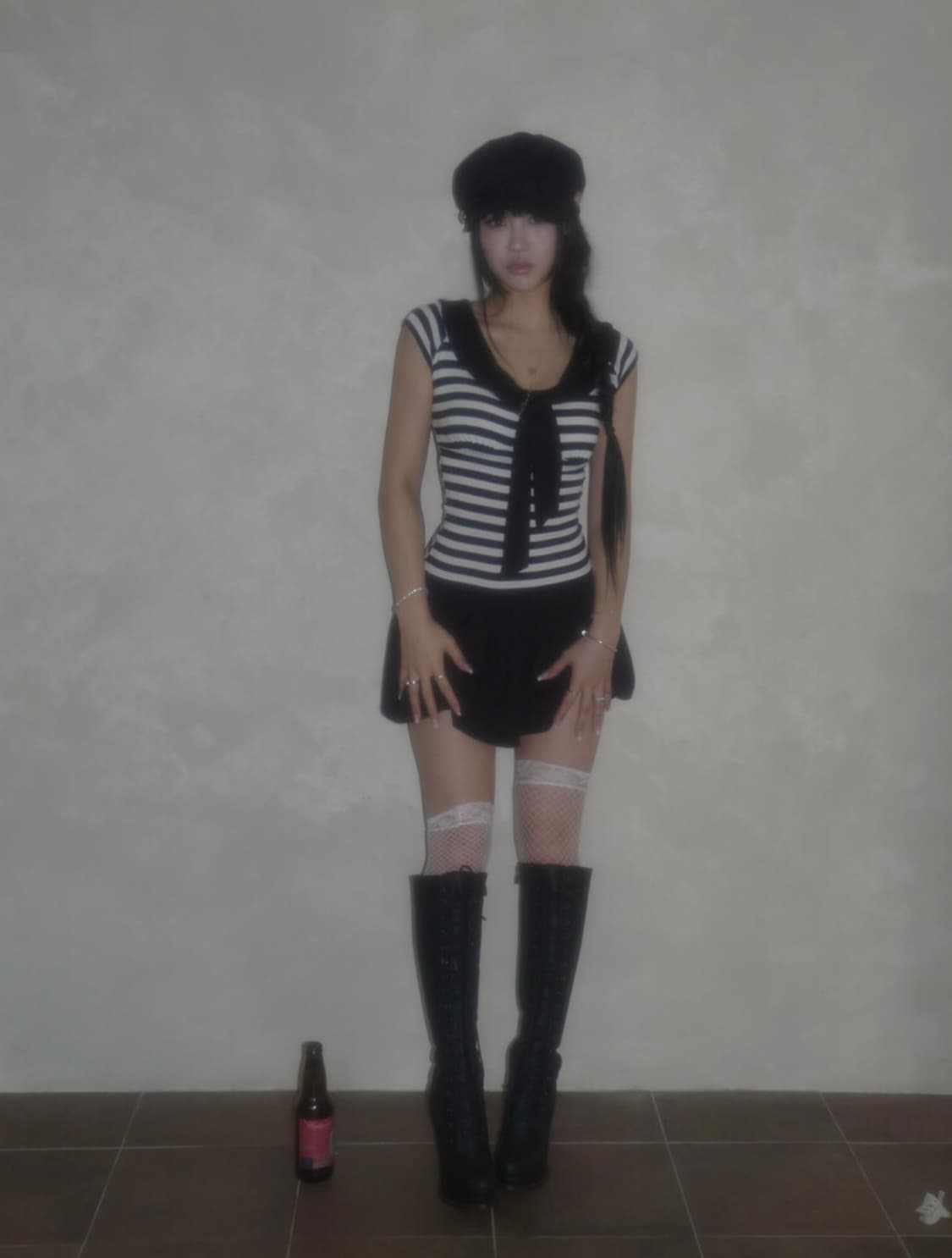엔젤넘버555 Midnight Sailor Girl Dress 상품이미지2