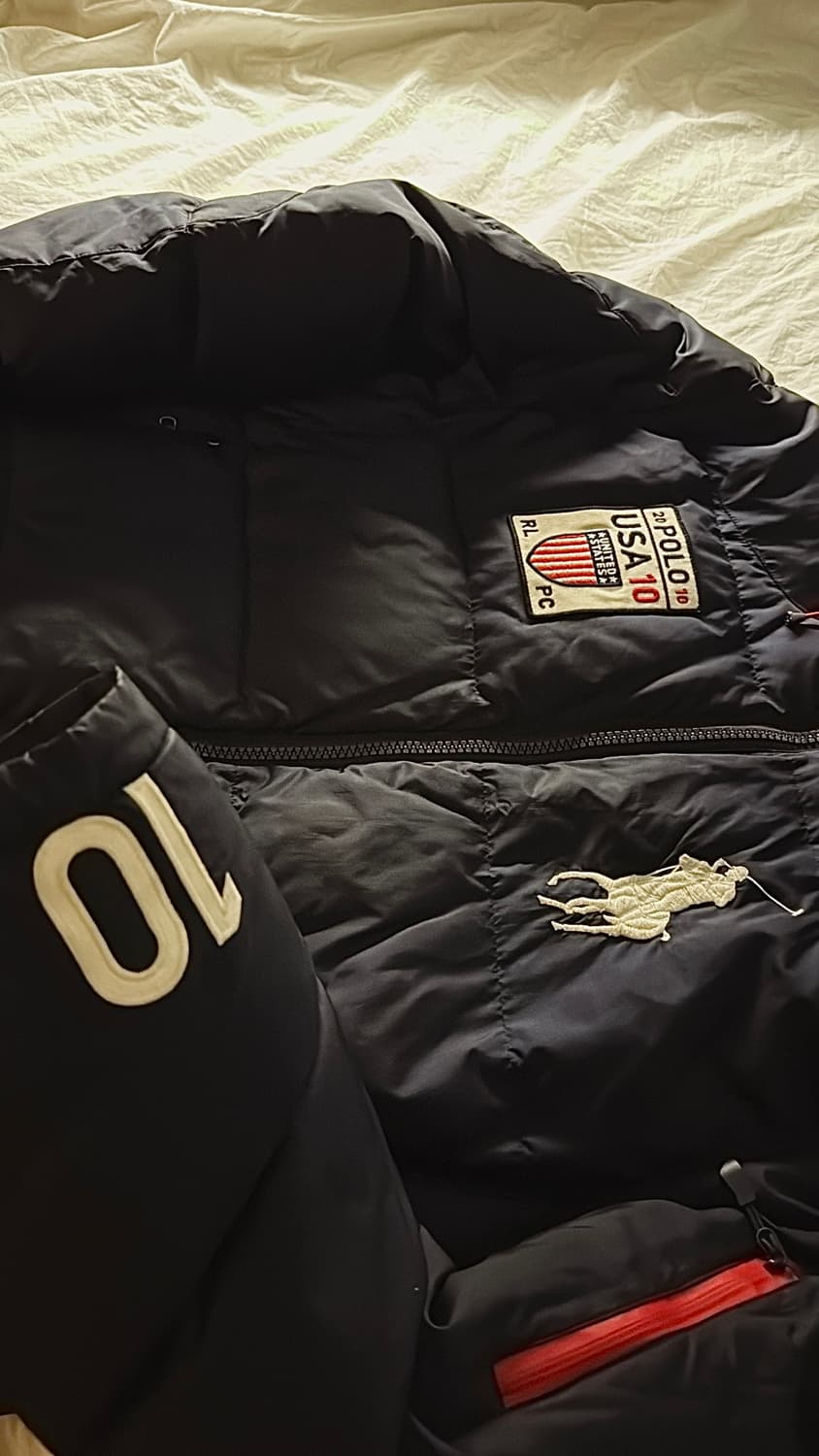 폴로 빅포니 성조기 패딩  상품이미지4