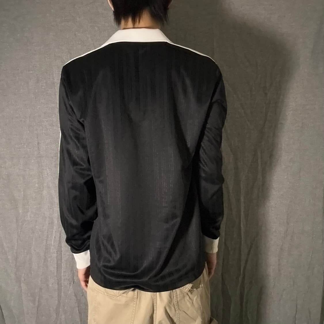 아디다스 피케 풋볼 롱슬리브 블랙 M 상품이미지3