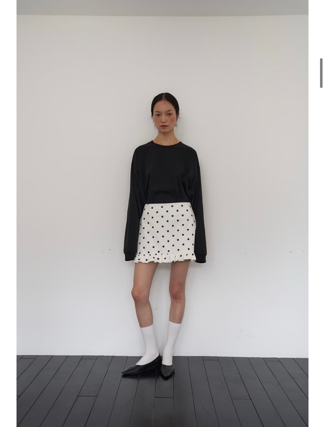 아우어솔티-cosmos mini skirt/dot 상품이미지1