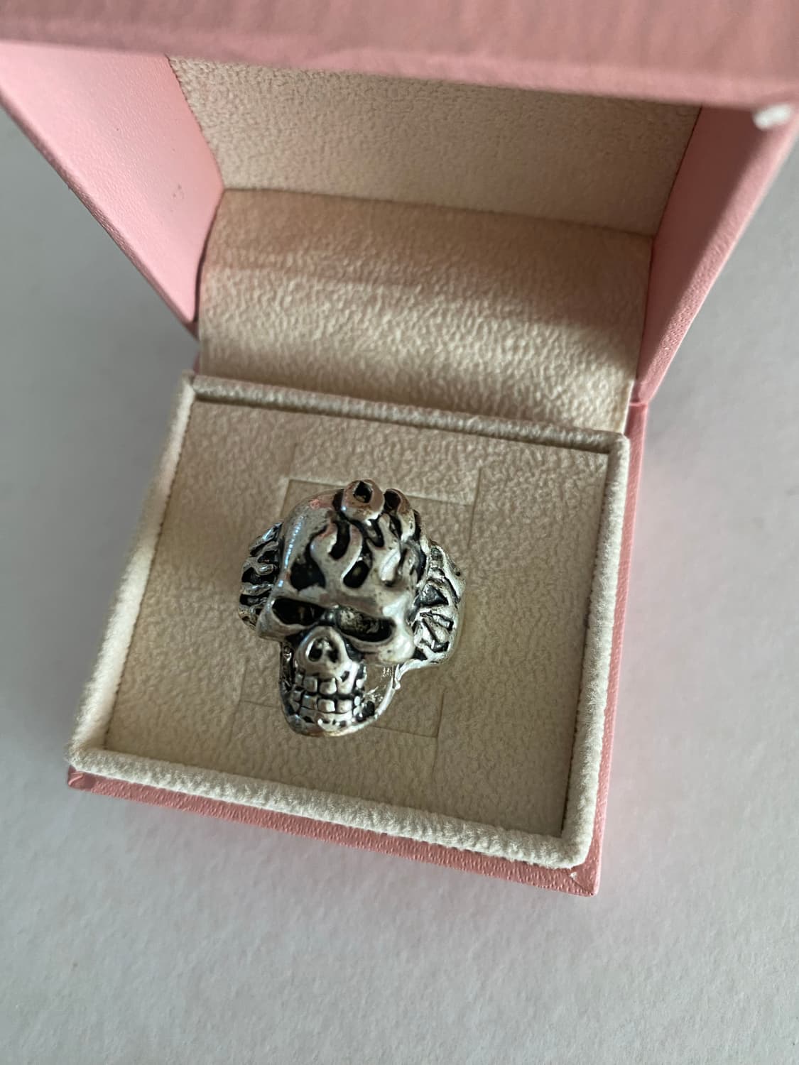 빈티지 해골 스컬 반지 상품이미지1