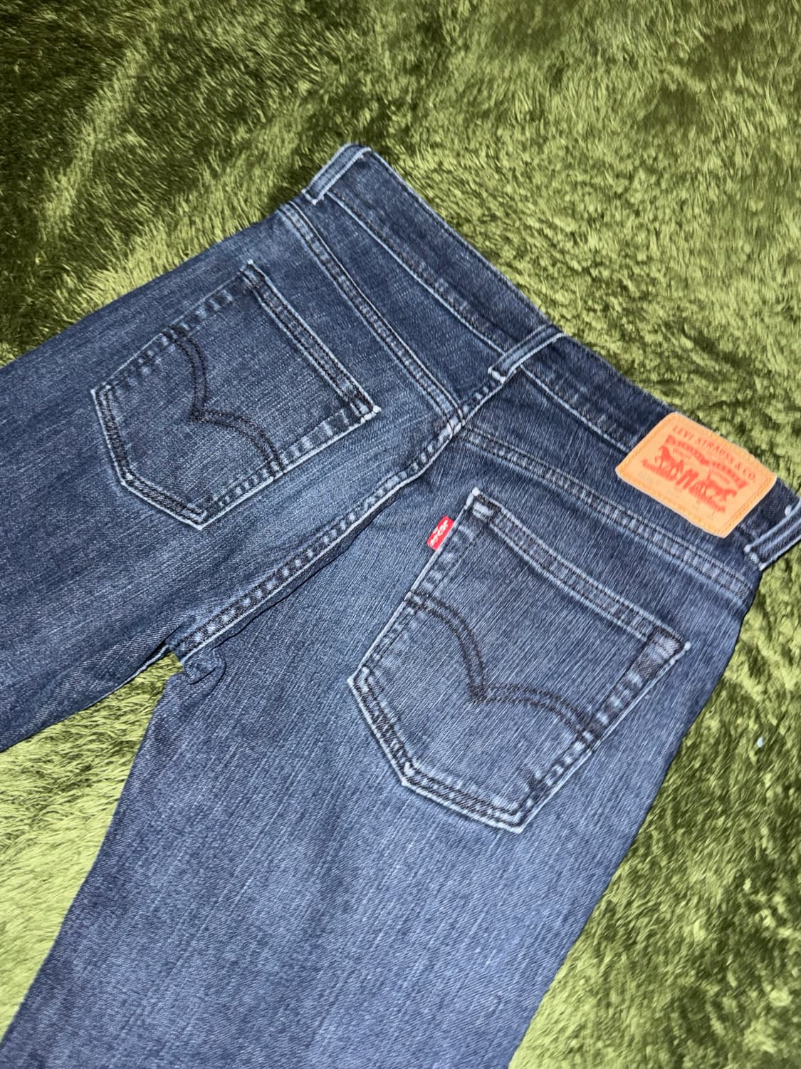 [28X28] 리바이스 505 스트레이트 데님 팬츠 딥 인디고 상품이미지9