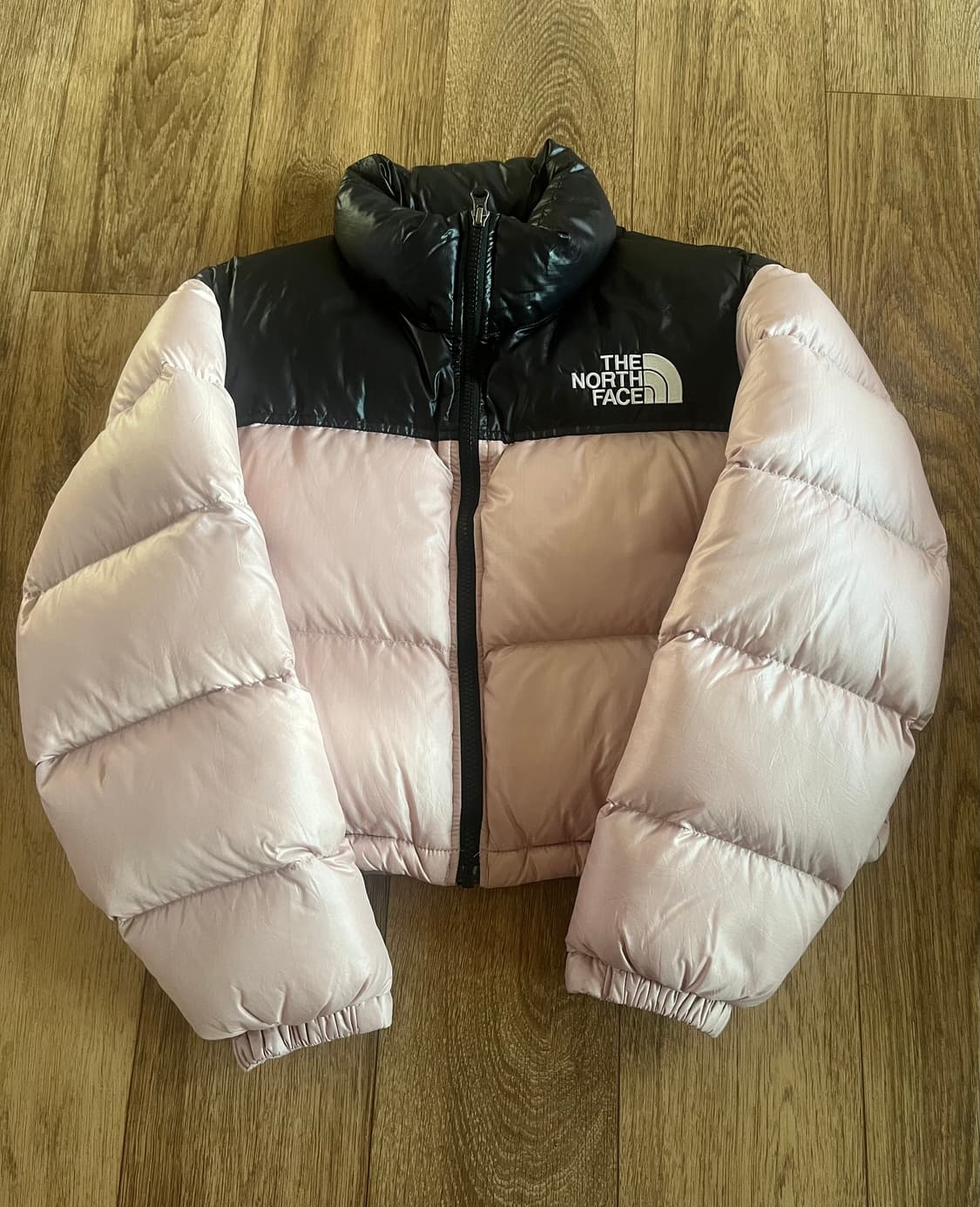 노스페이스 눕시 숏자켓 파스텔핑크 M 상품이미지2