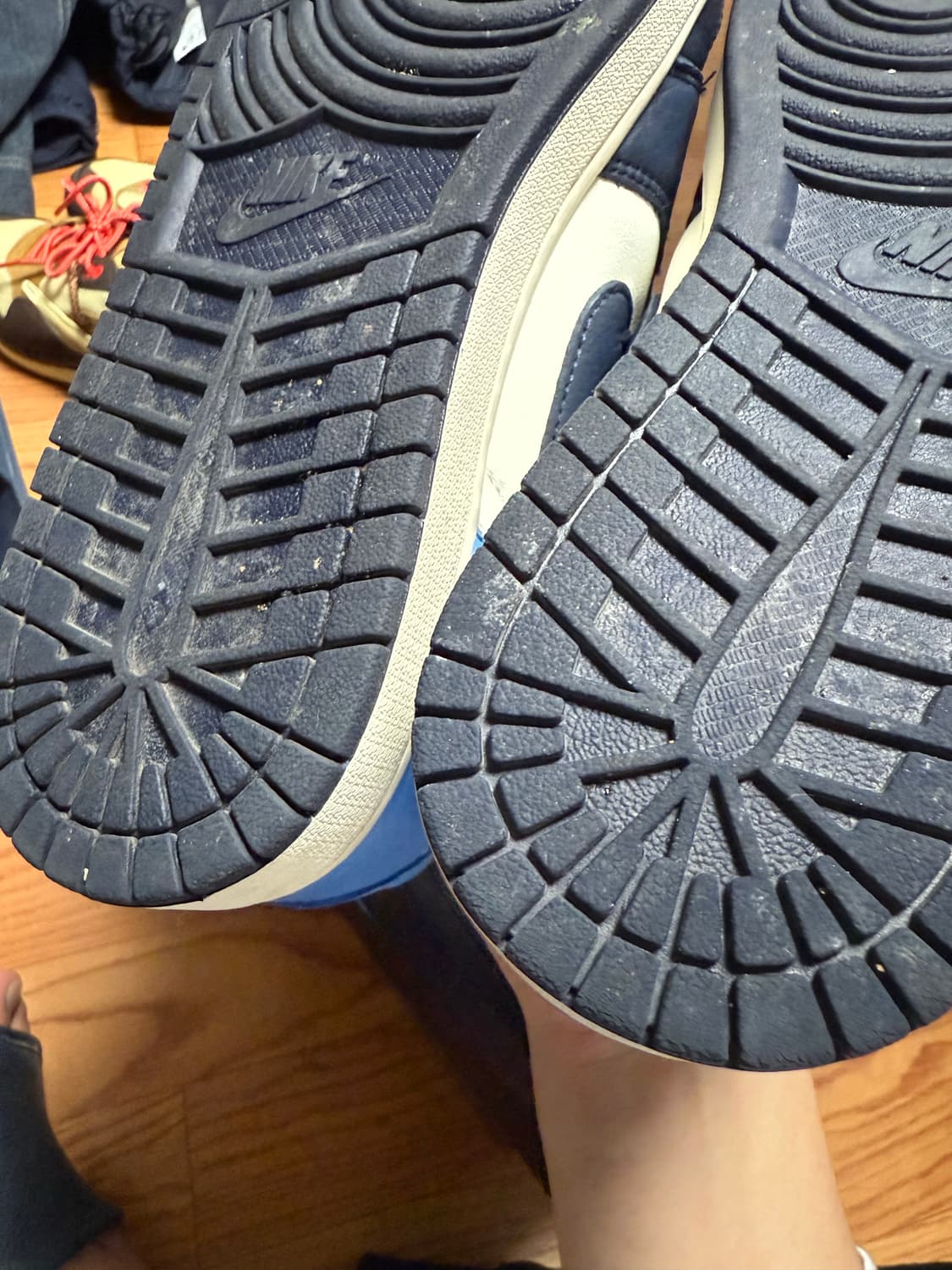 [2회착용] 조던1 로우 옵시디언 270 상품이미지4