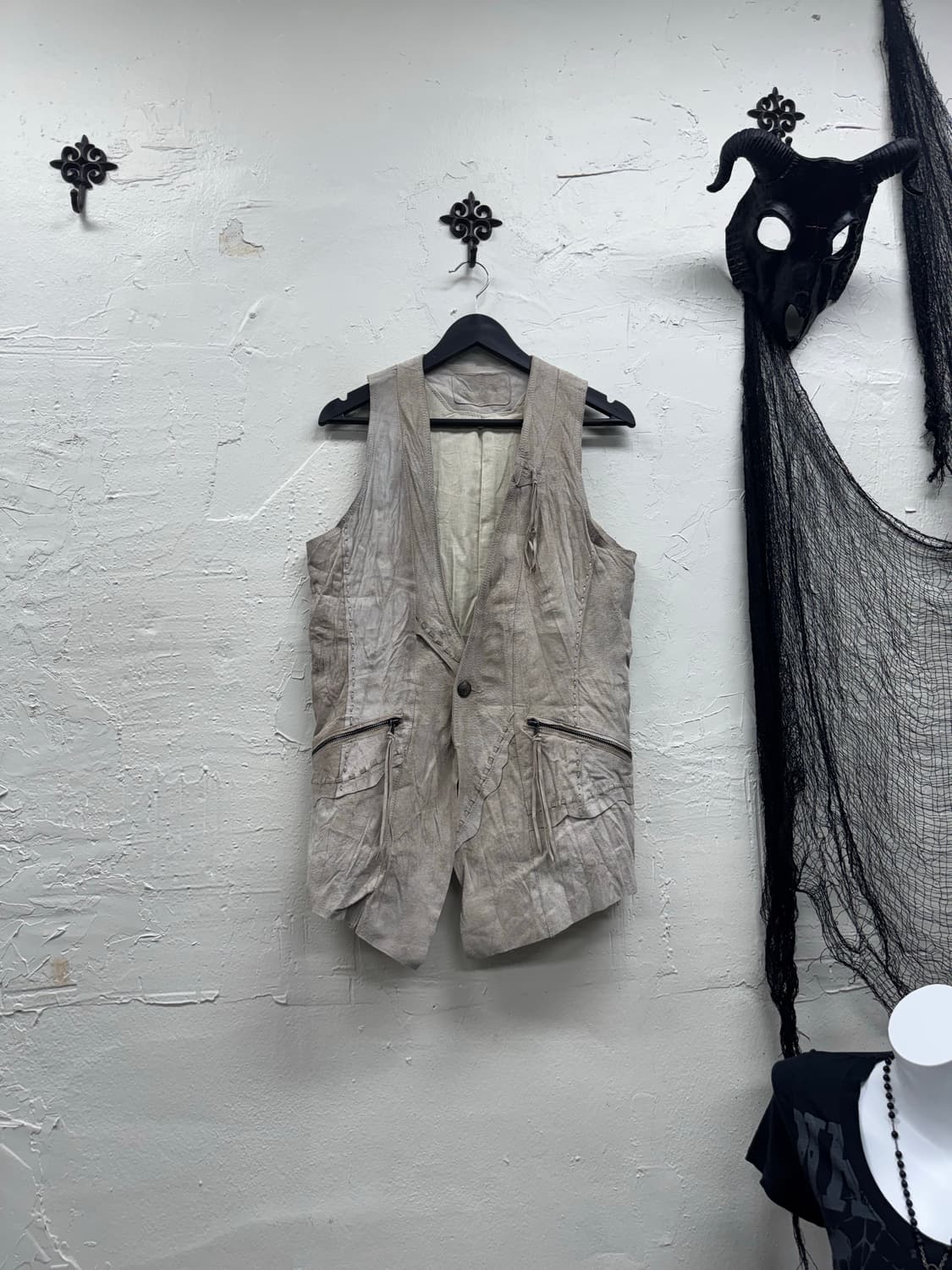 Goa 00s archive swede tassel western ves 상품이미지2