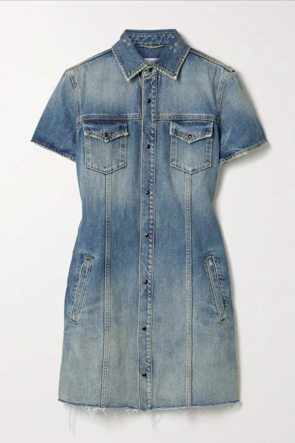 생로랑 데님 원피스/S 상품이미지7