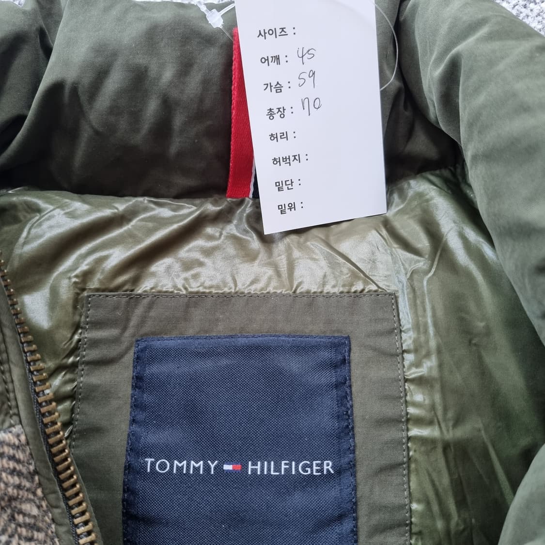 타미힐피거 패딩 조끼 상품이미지7