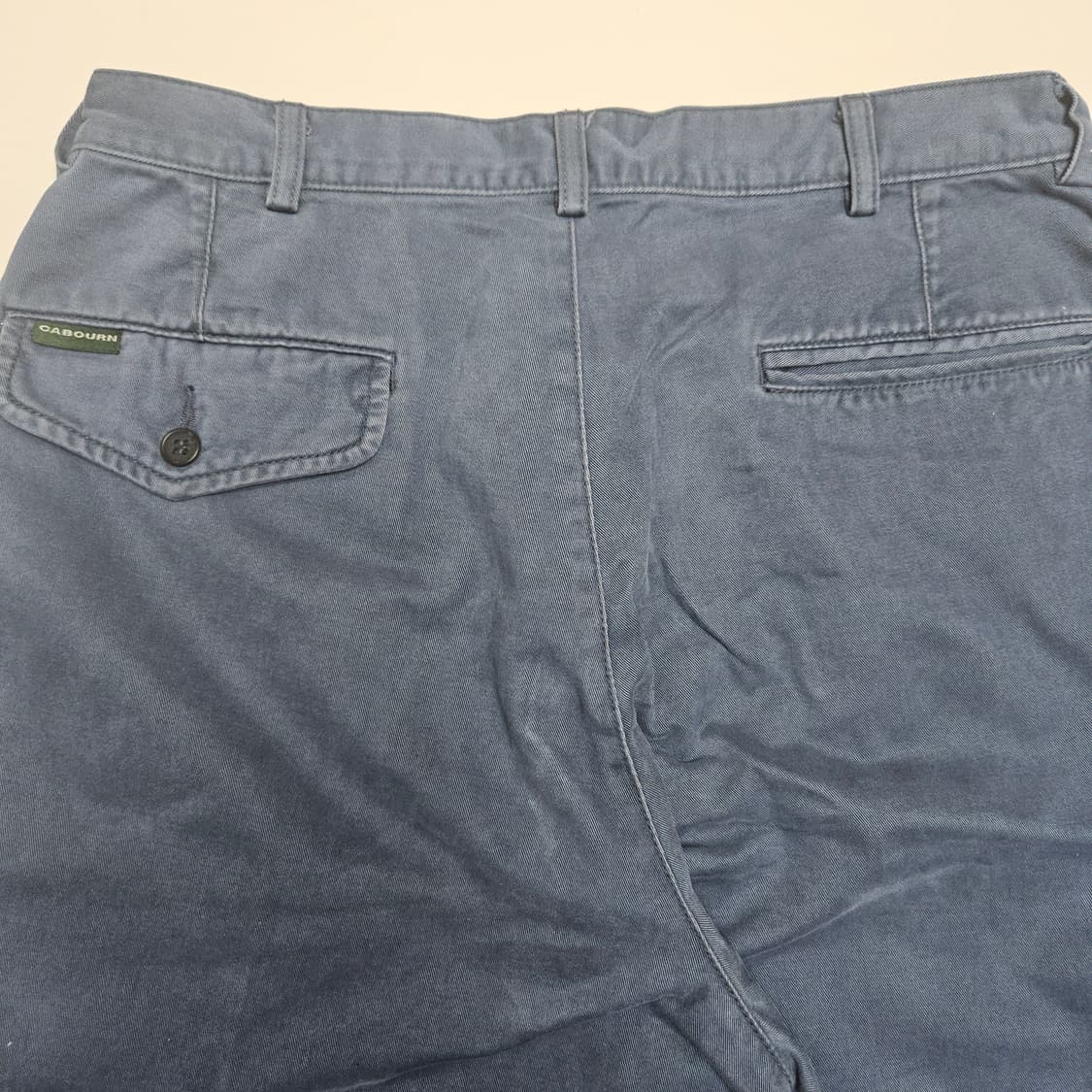 [무료배송, 새제품] 나이젤카본 투턱 코튼 팬츠 / 네이비 /L사이즈 상품이미지5