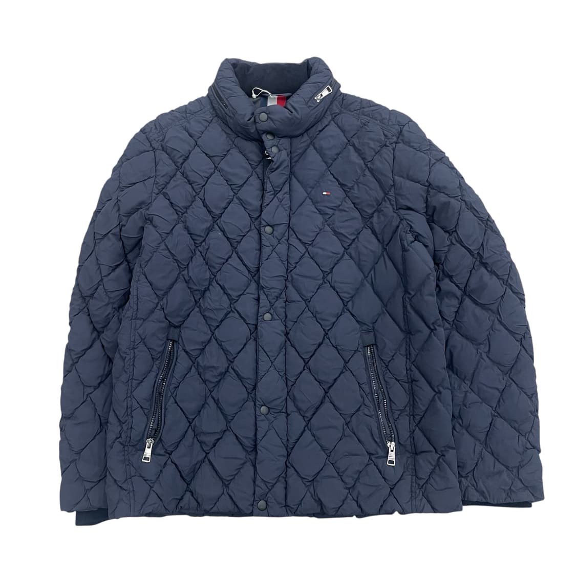 타미힐피거 퀄팅 패딩 자켓 남성 네이비 상품이미지1