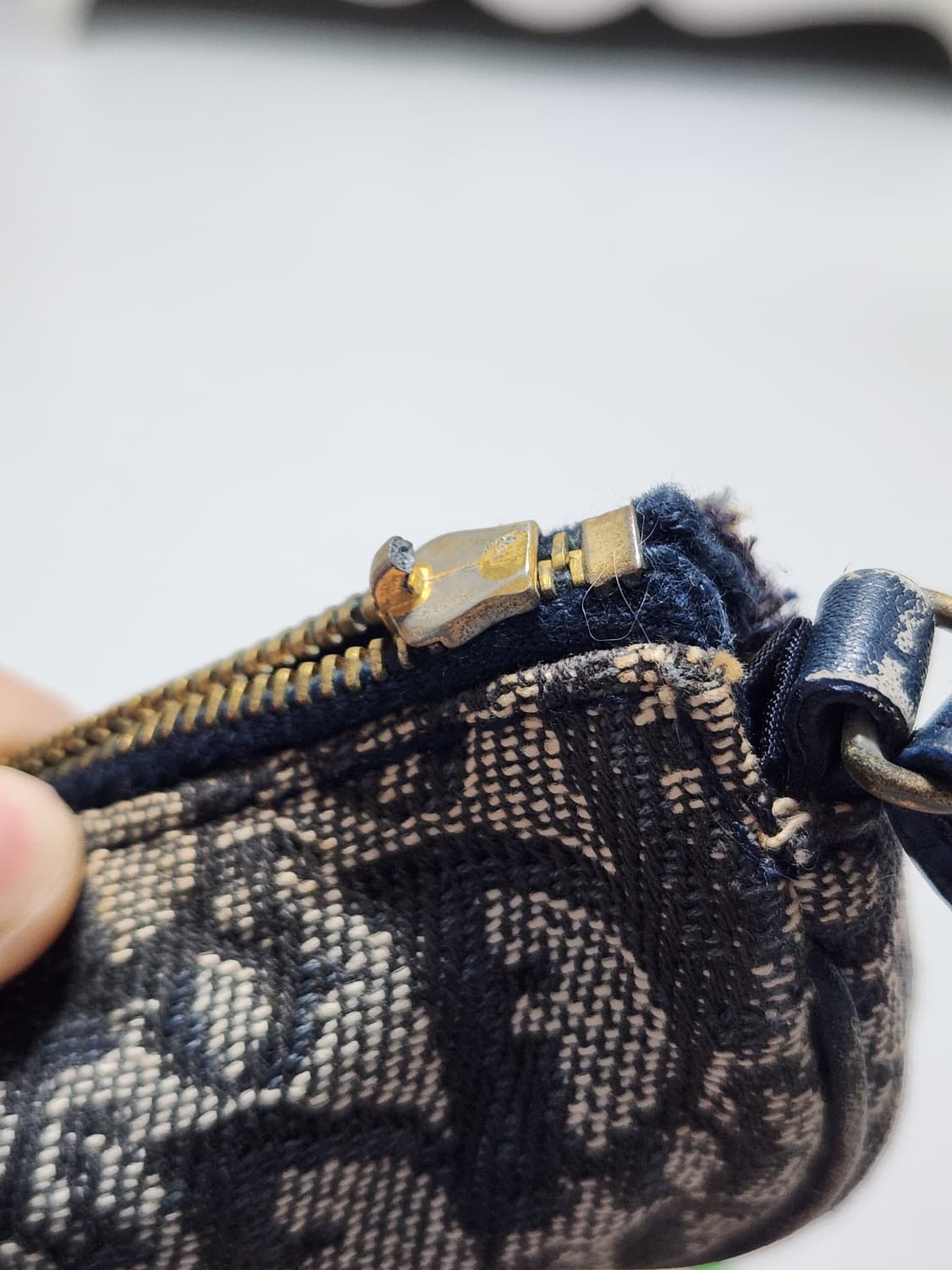 Vintage Dior 새달 백 스몰 상품이미지6