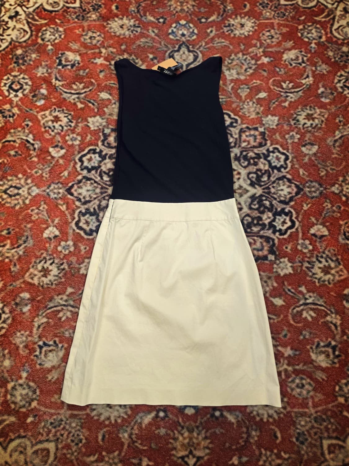 DKNY(Donna Karan New York) 슬리브리스 배색원피스 상품이미지2