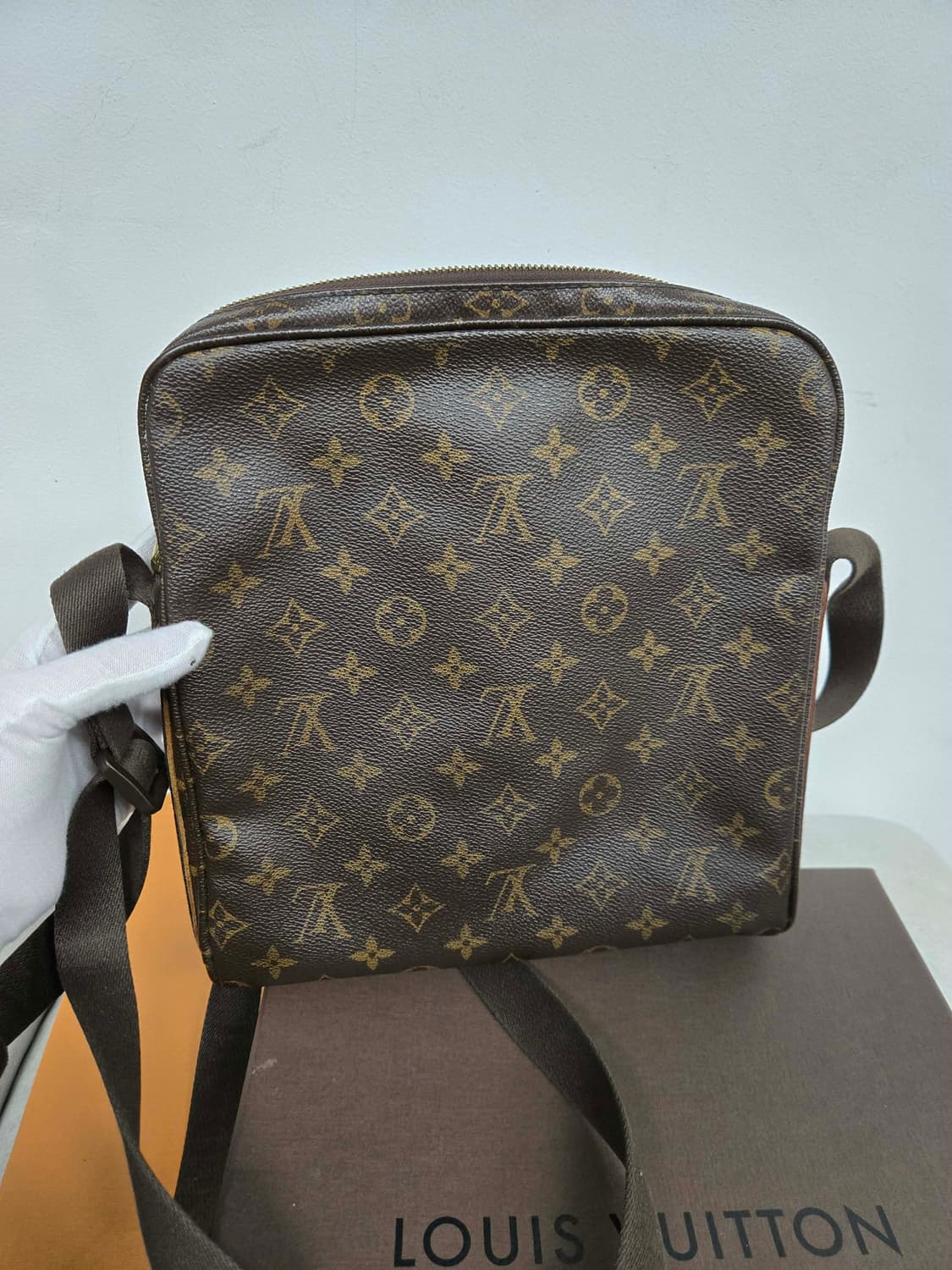 [보증서 정품] 루이비통 모노그램 메신저백 상품이미지6