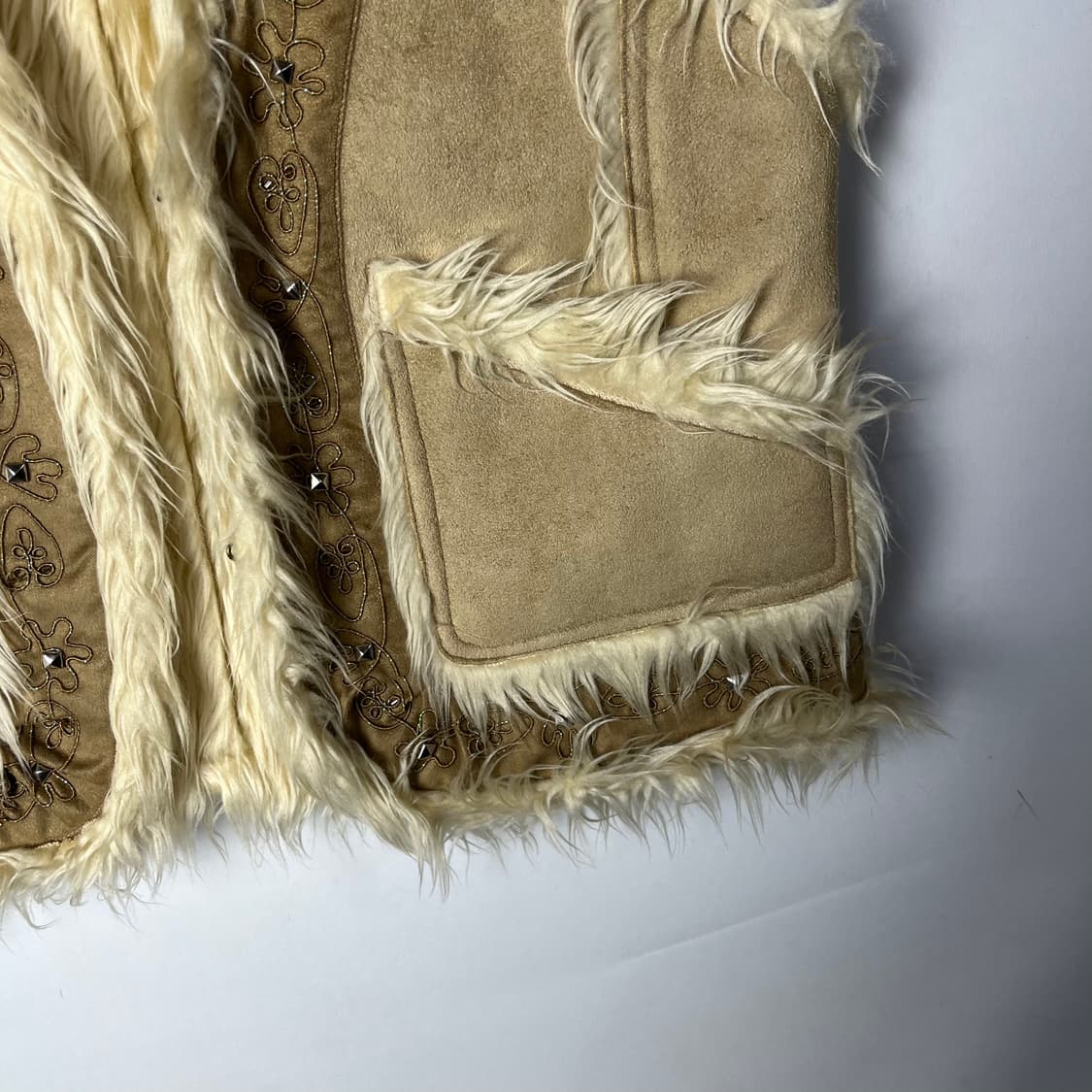 [JPN] 빈티지 에스닉 에코퍼 베스트 상품이미지4