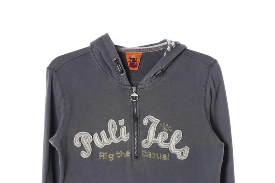 PULI JELS Y2K 반집업 후드티 M 상품이미지3
