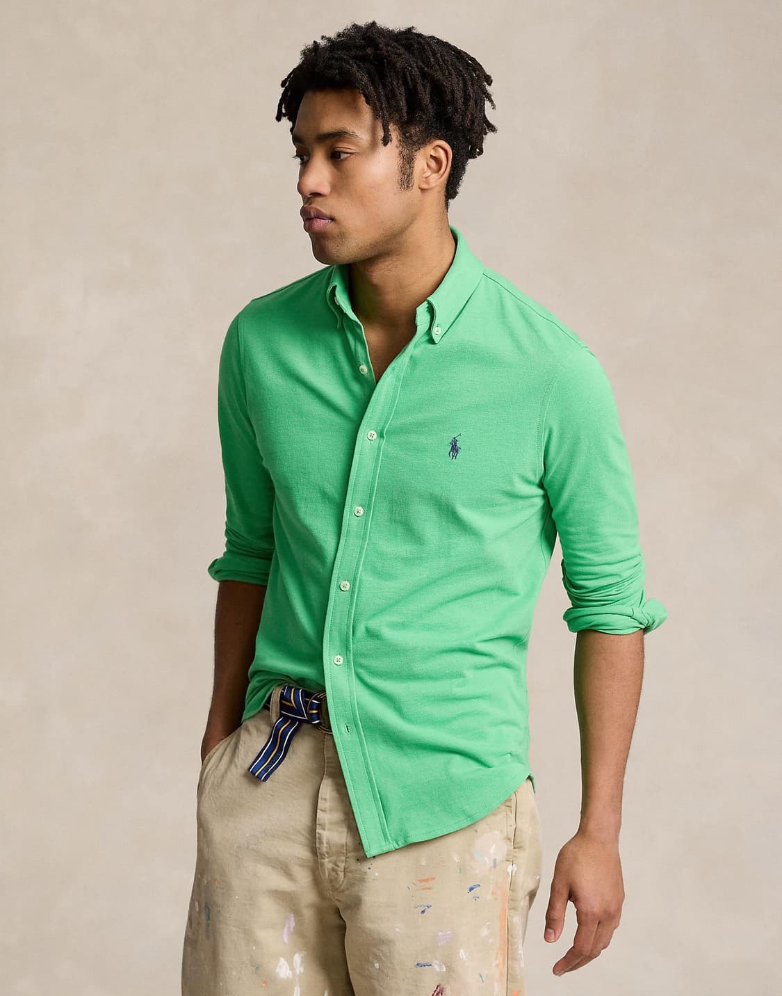 폴로랄프로렌 페더웨이트 메쉬 셔츠 상품이미지1