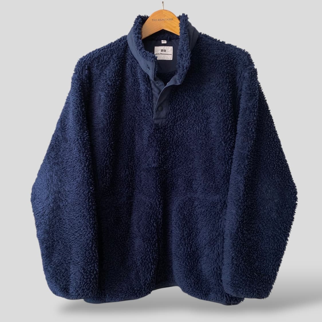 (M)유니클로 화이트마운티니어링 풀오버 후리스 상품이미지1