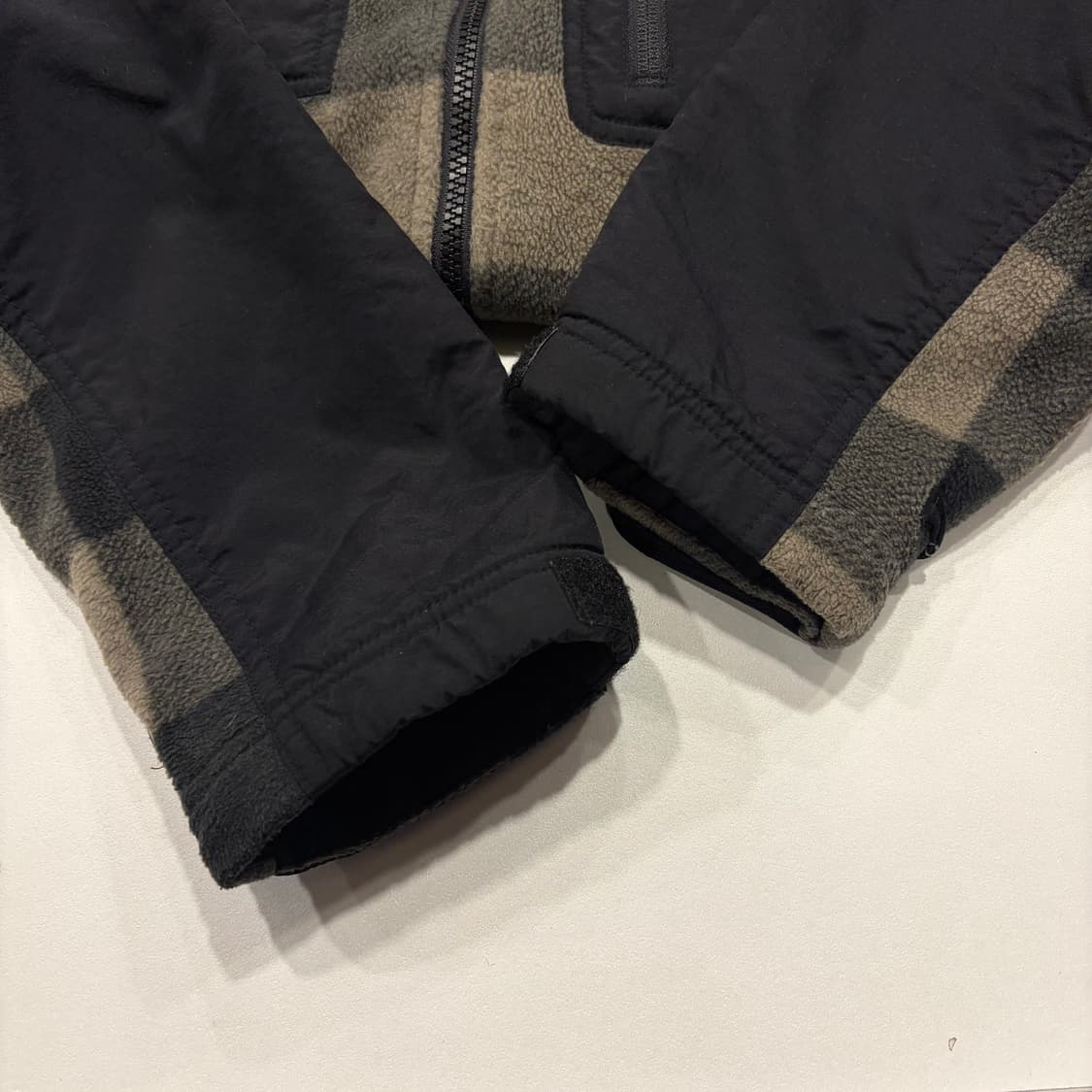 [XL] 컬럼비아 티타늄 체크 플리스 자켓 블랙 C266 상품이미지6