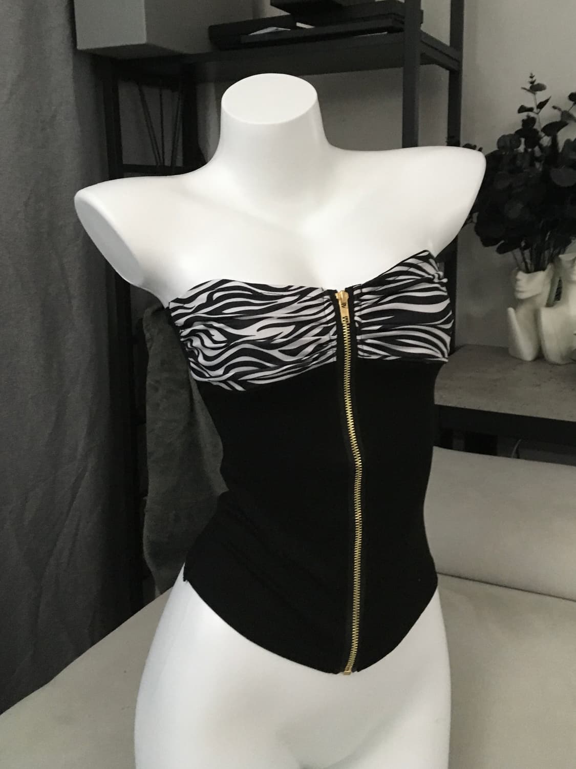 ༒ Zebra Ring Top 상품이미지2