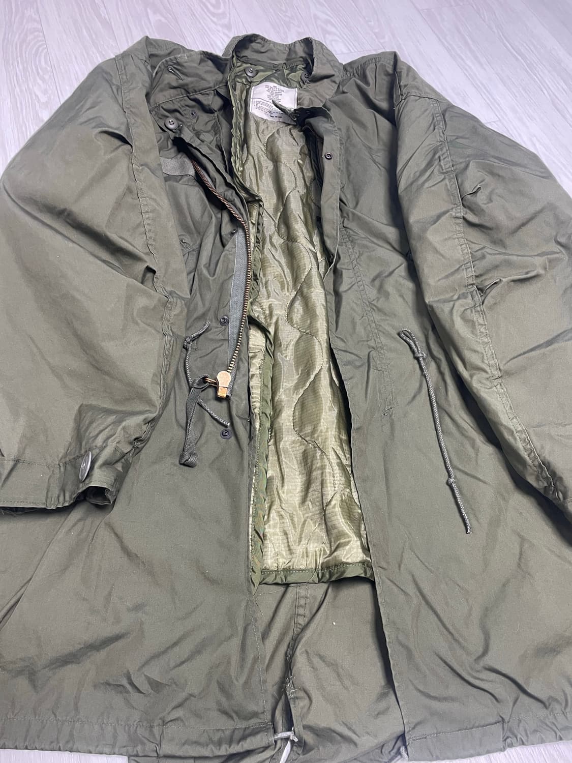 m65 피쉬테일 오리지널 라지 풀세트 데드스탁급 상품이미지6