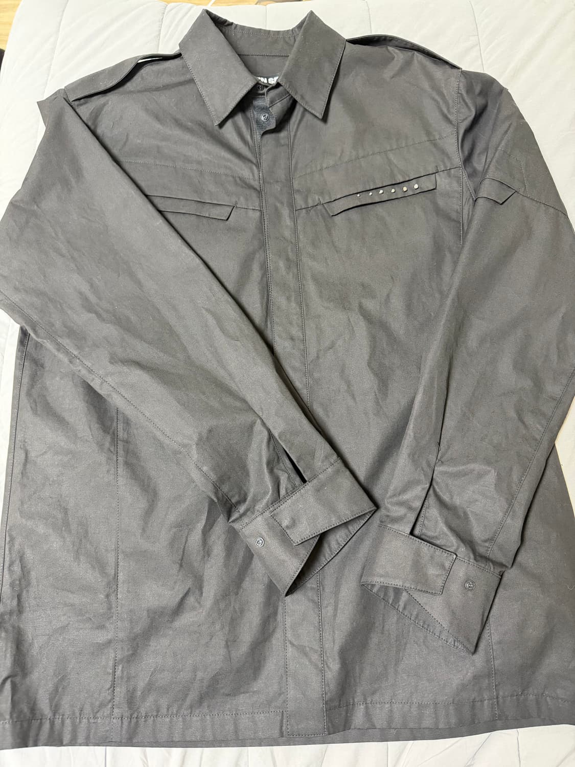 혜인서 Biker Shirt w/ Shoulder Strap 상품이미지5