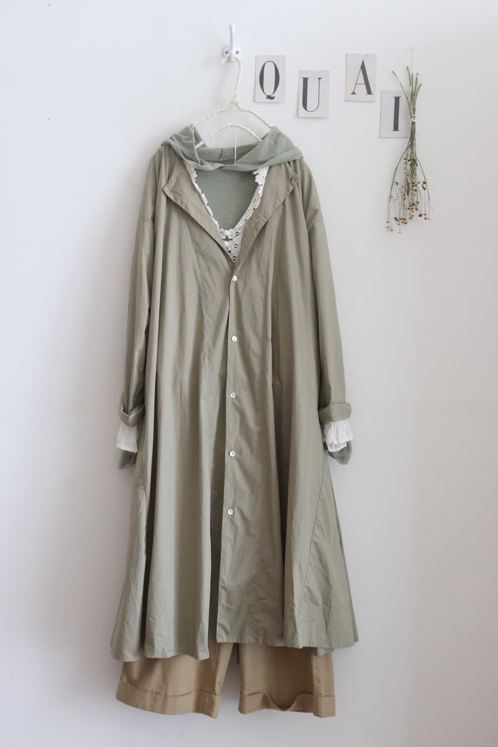 [Veritecoeur] Smocking Robe Dress 상품이미지2
