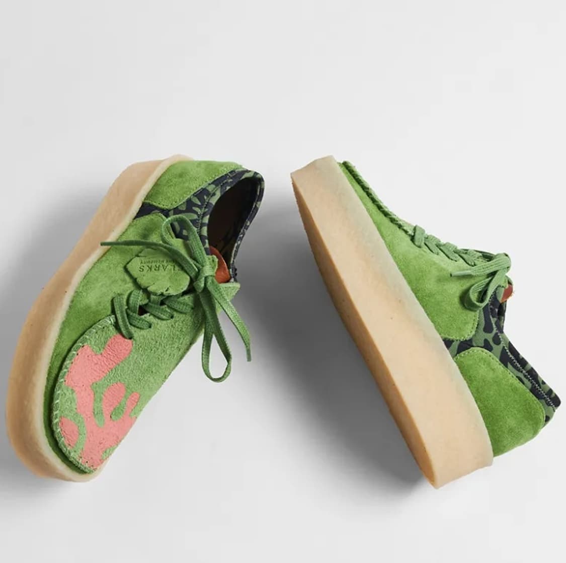 270 새제품) 클락스 오리지널스 x 살레헤 벰버리 러거 컵솔 다크 그린 상품이미지3