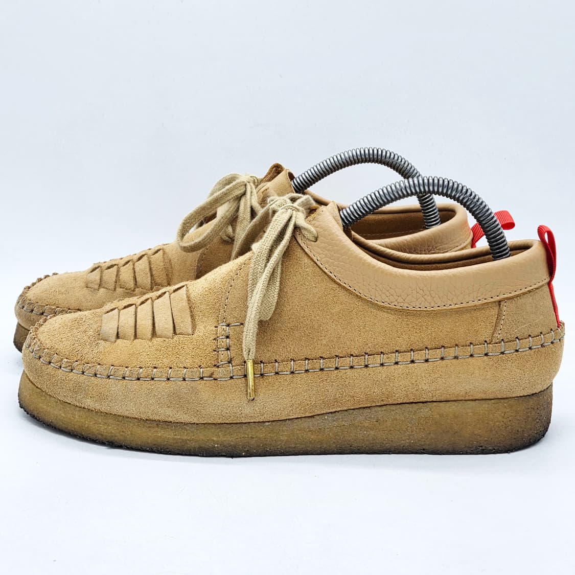 클락스 위버 웨프트 라이트 탄 스웨이드 (UK 7 1/2) 상품이미지1