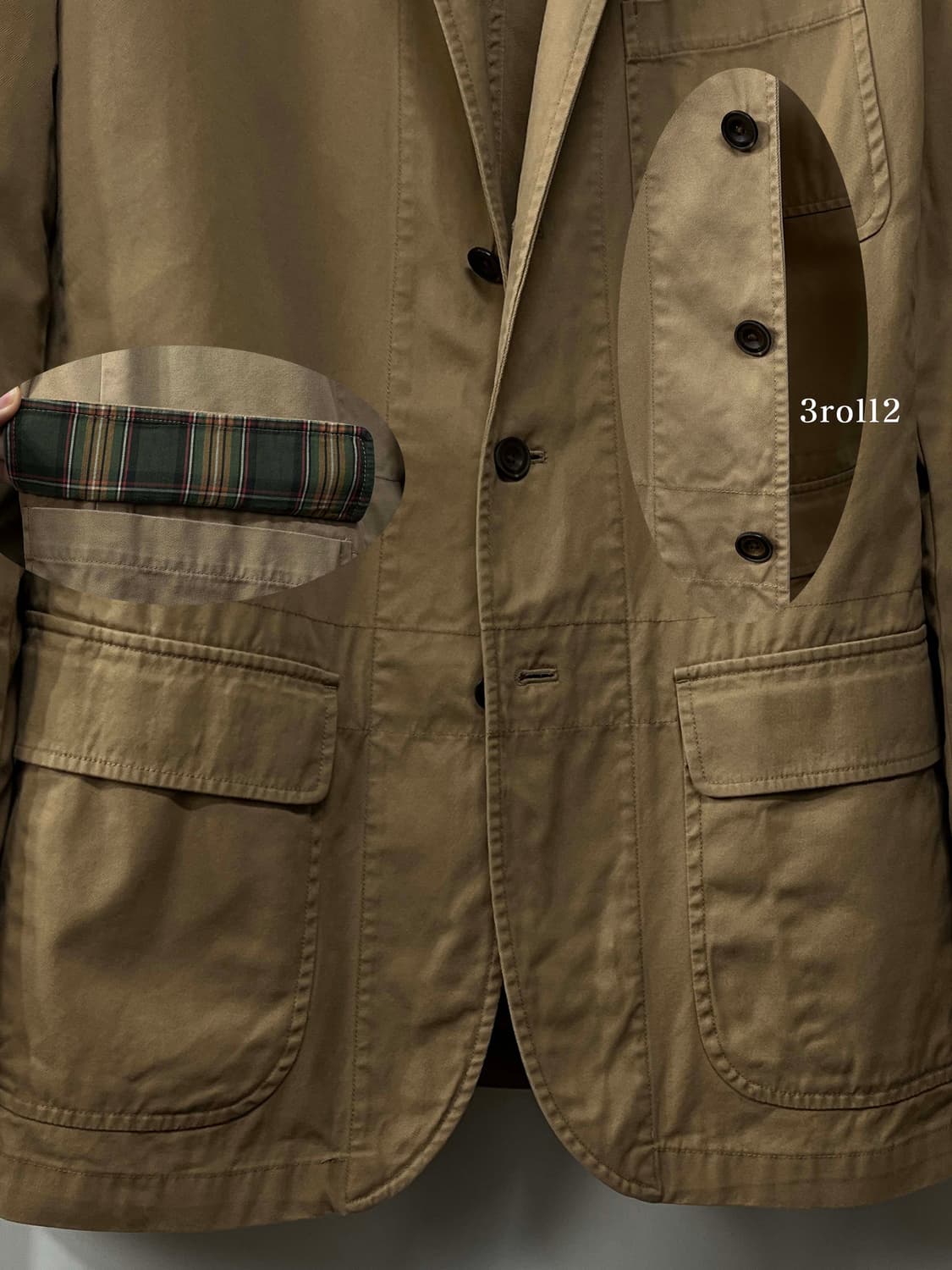 폴로 랄프로렌 3roll2 치노 스포츠코트 자켓 상품이미지5