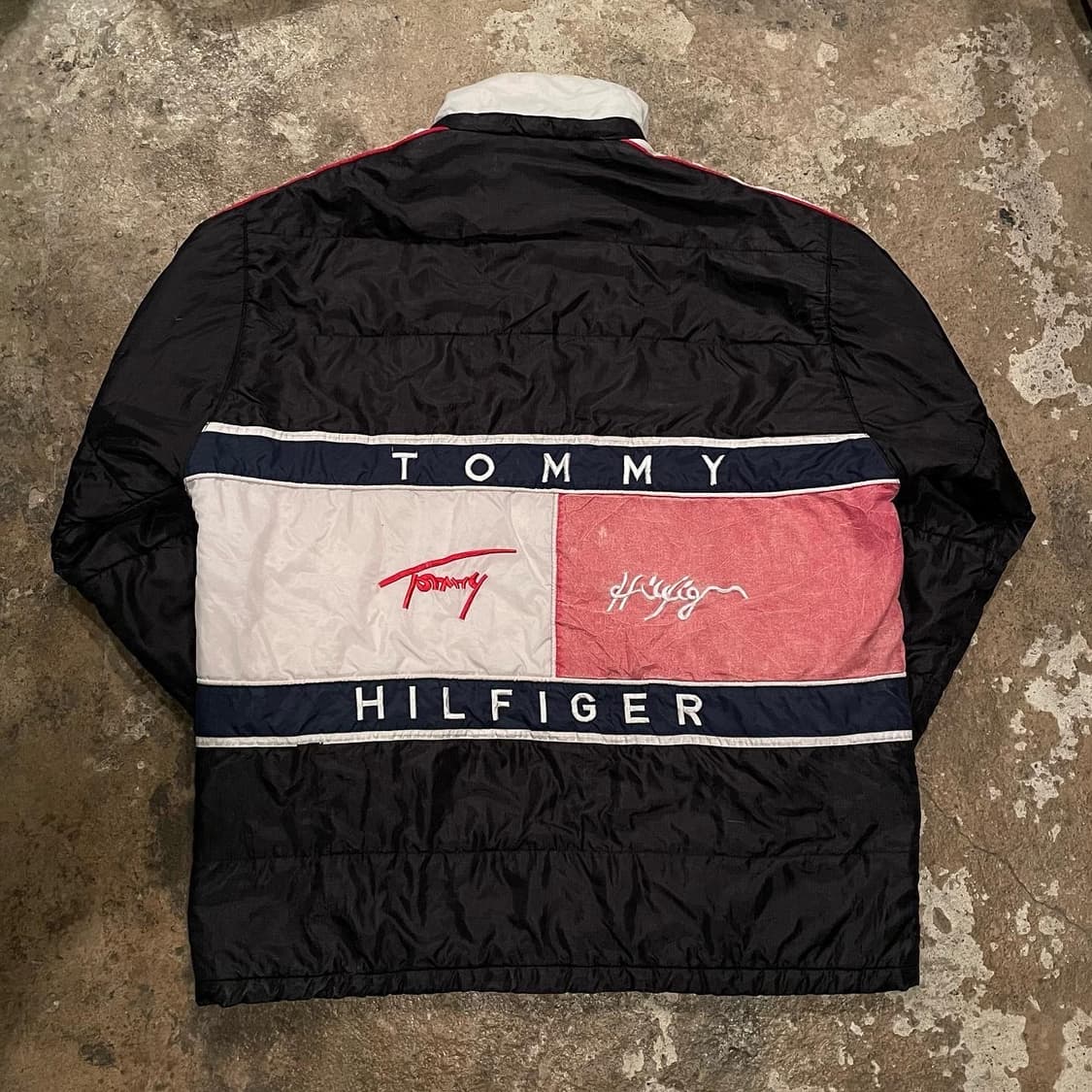 90s 타미 올드스쿨 패딩 점퍼 (110) 상품이미지1