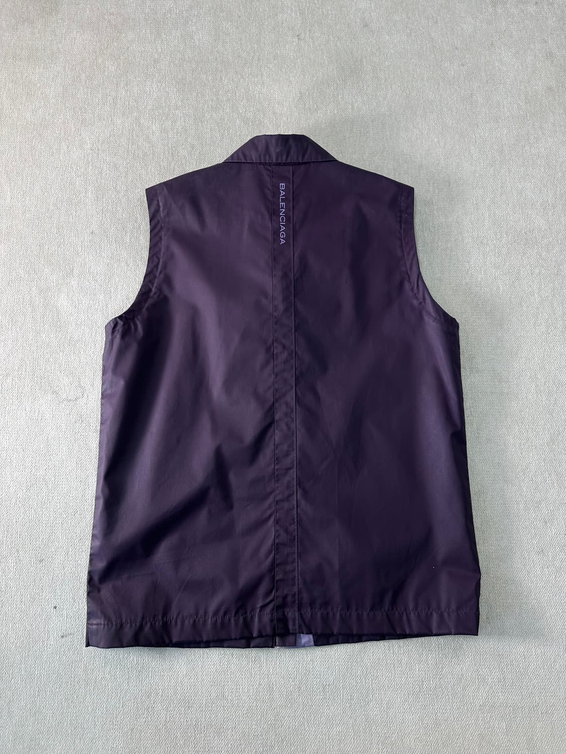 95 발렌시아가 00s 나일론 퍼플 베스트 자켓  상품이미지2