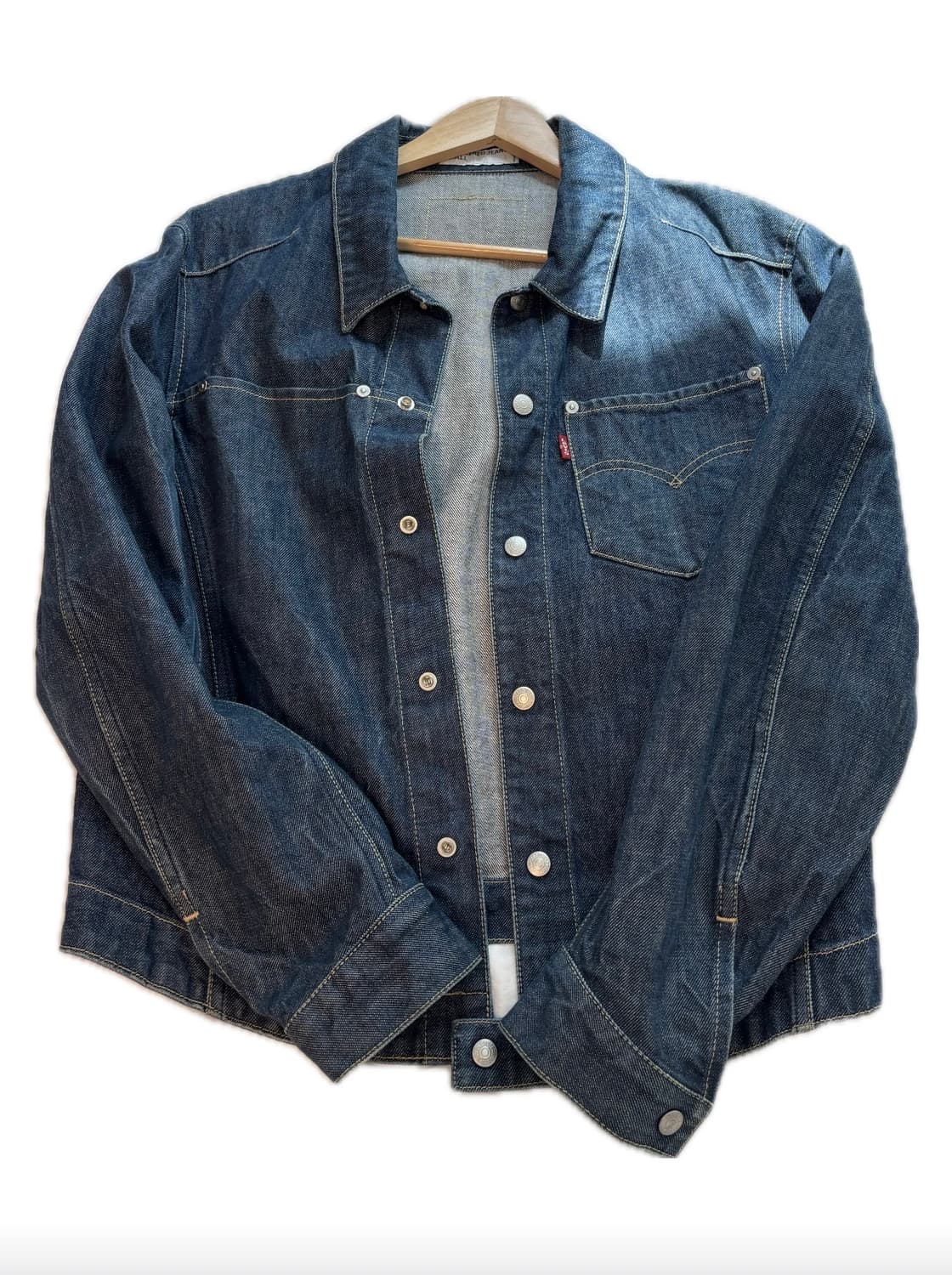 리바이스 데님 청자켓 라지 상품이미지1