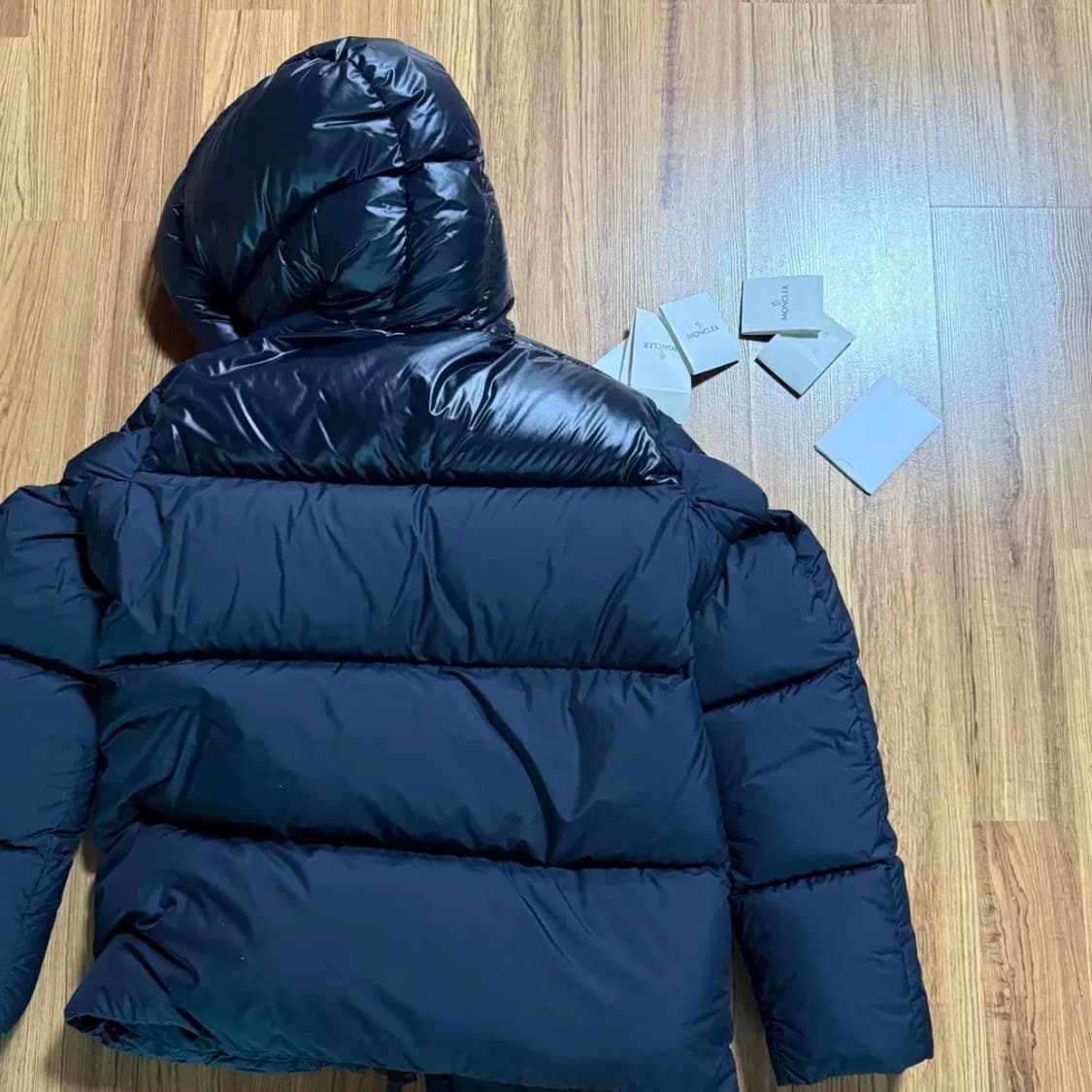 몽클레르 몽클레어 정품 남성용 패딩 100사이즈 네이비 남색 상품이미지2