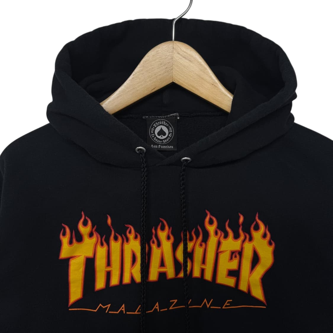 트레셔 불꽃로고 후드티 상품이미지2