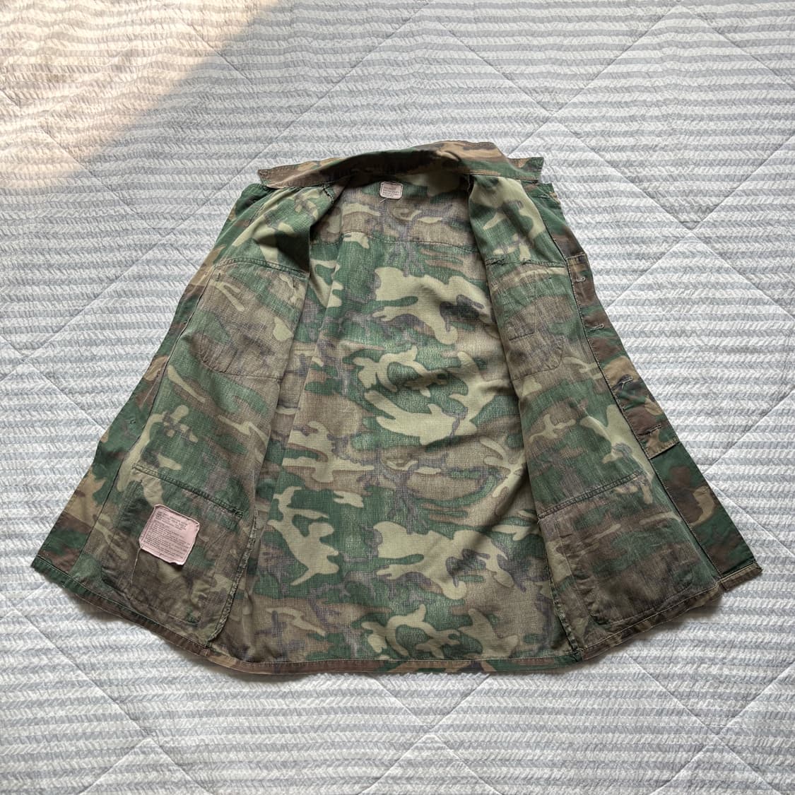 60s 오리지널 ERDL 정글 퍼티그 자켓 S-R 상품이미지3
