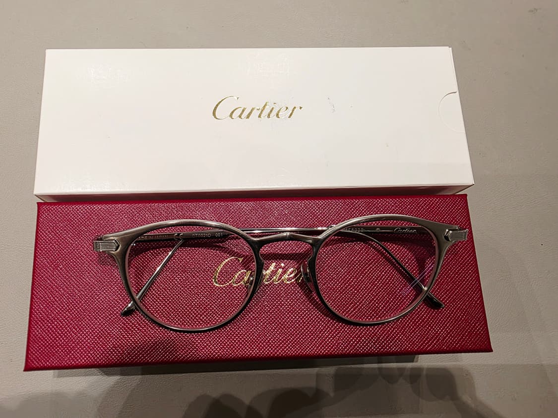 (국내정품)까르띠에 티타늄 안경 상품이미지6