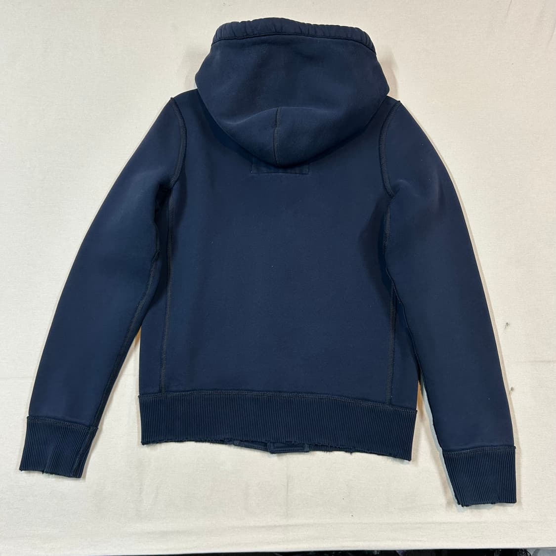 S) 아베크롬비 네이비 후드 버튼 집업 상품이미지6