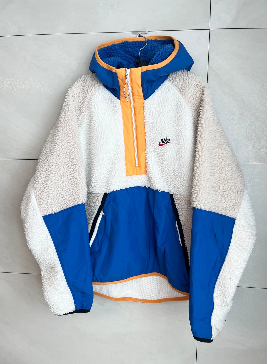 나이키 헤리티지 뽀글이 아노락 후리스 [XL] 상품이미지1