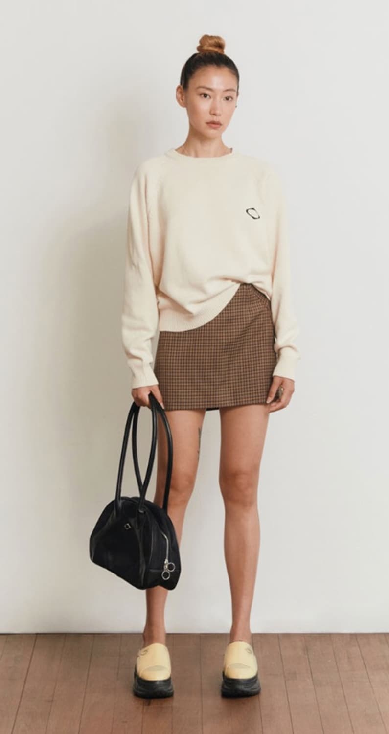 미스치프 RHOMBUS KNITTED SWEATER  상품이미지3